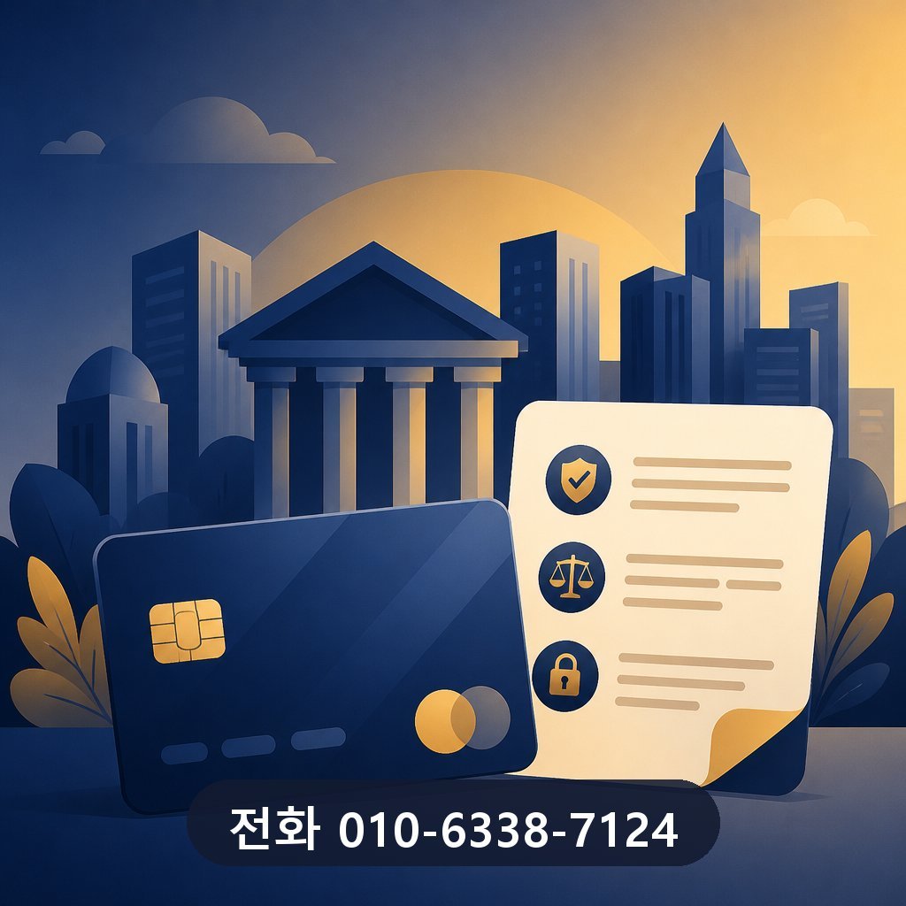 신용카드 현금화 방법 카드사 약관 확인 이미지 · 문의 010-6338-7124