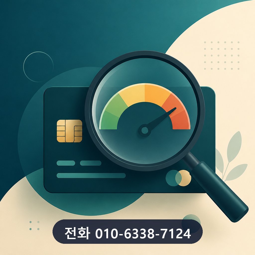 신용카드 현금화 방법 한도 확인 이미지 · 문의 010-6338-7124